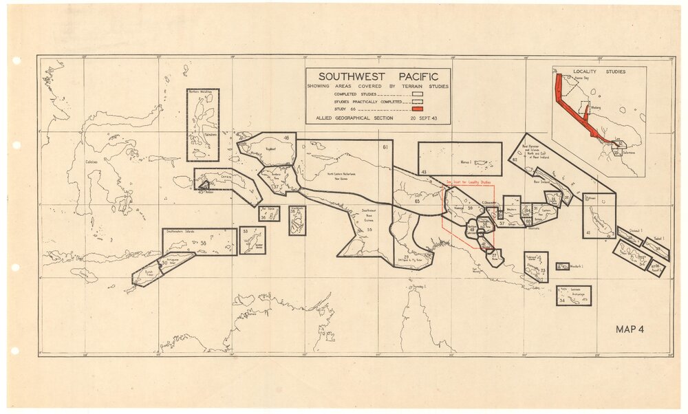 Allied Geographical Section South West Pacific Area Terrain Studies