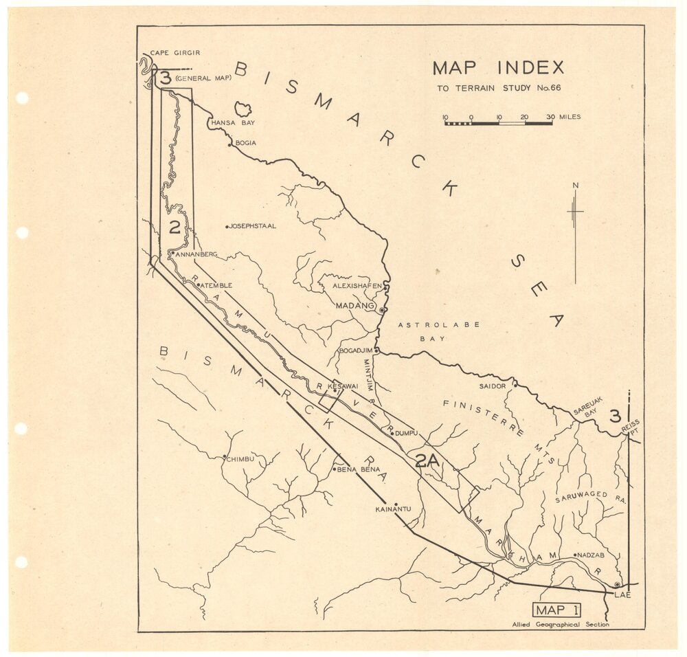 Allied Geographical Section South West Pacific Area Terrain Studies