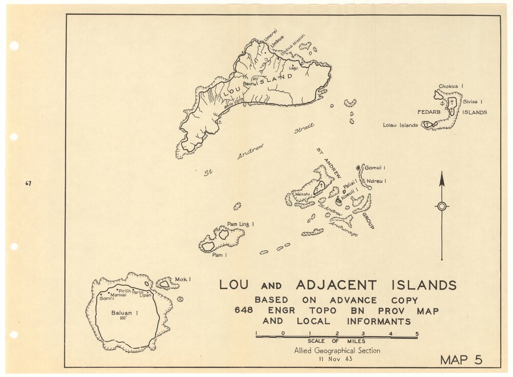 Allied Geographical Section South West Pacific Area Terrain Studies