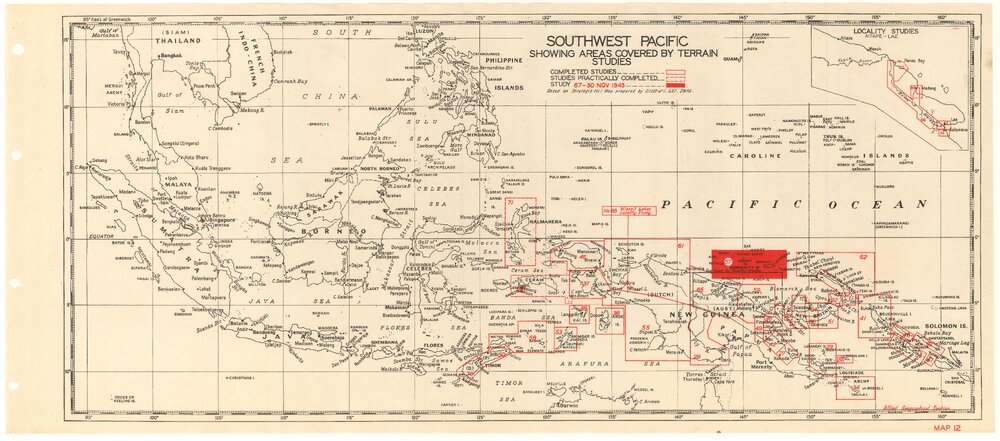 Allied Geographical Section South West Pacific Area Terrain Studies