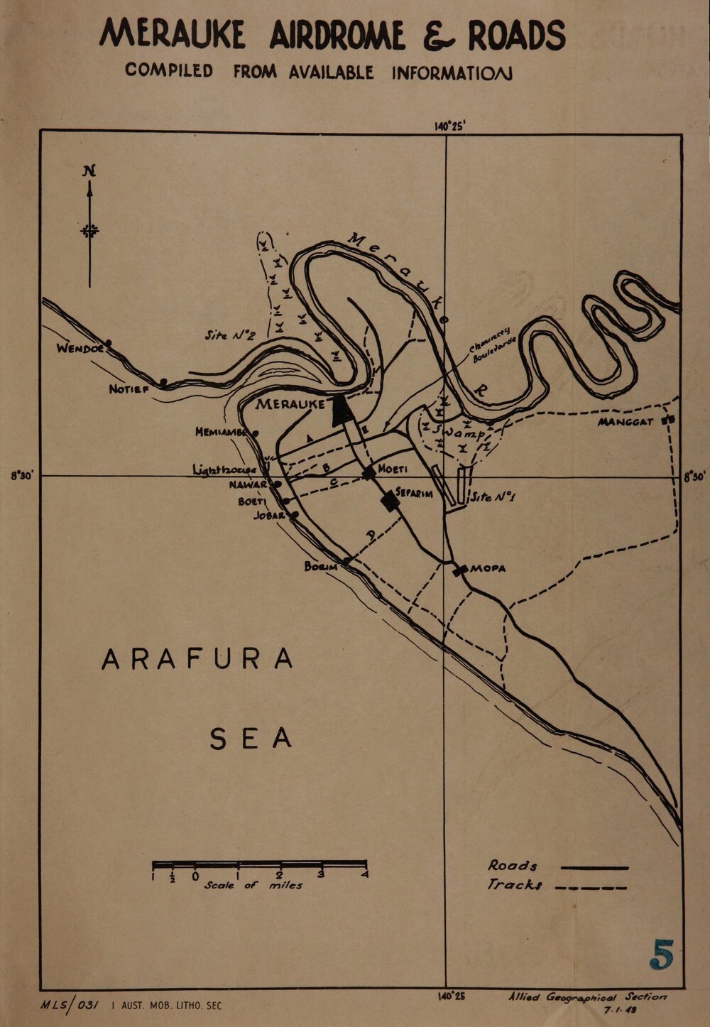 Allied Geographical Section South West Pacific Area Terrain Studies