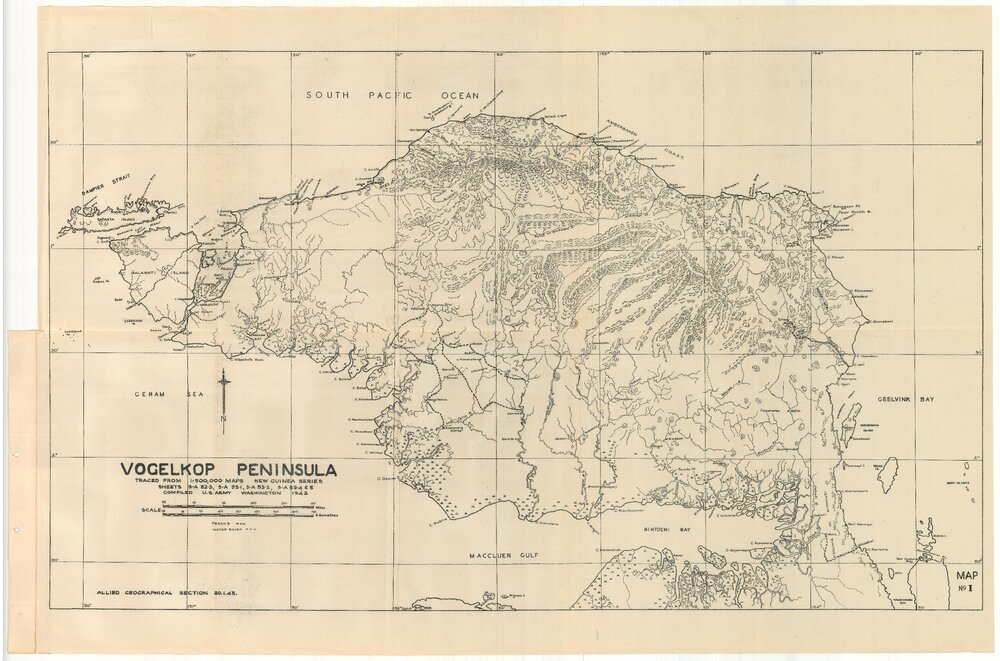 Allied Geographical Section South West Pacific Area Terrain Studies