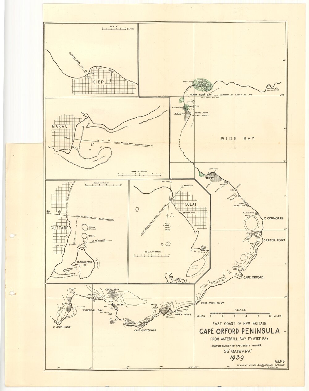 Allied Geographical Section South West Pacific Area Terrain Studies