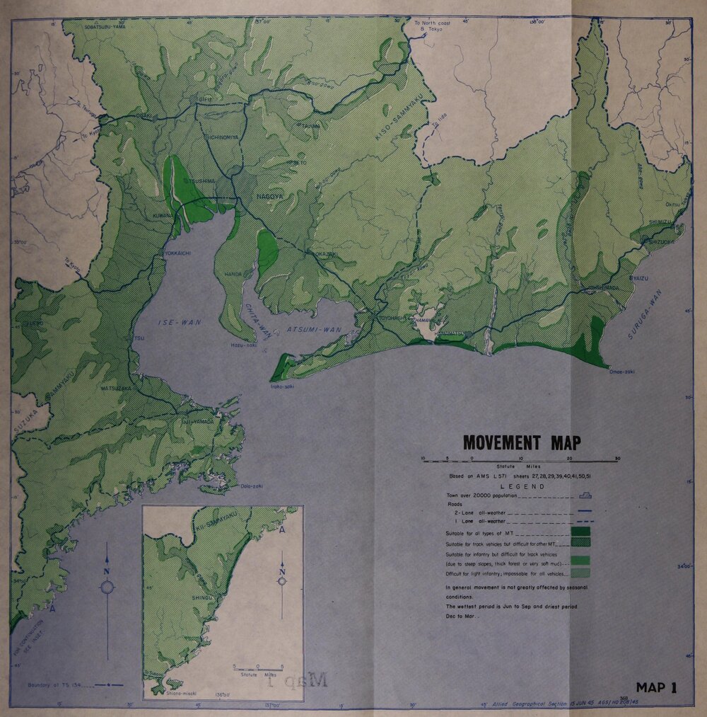 Allied Geographical Section South West Pacific Area Terrain Studies