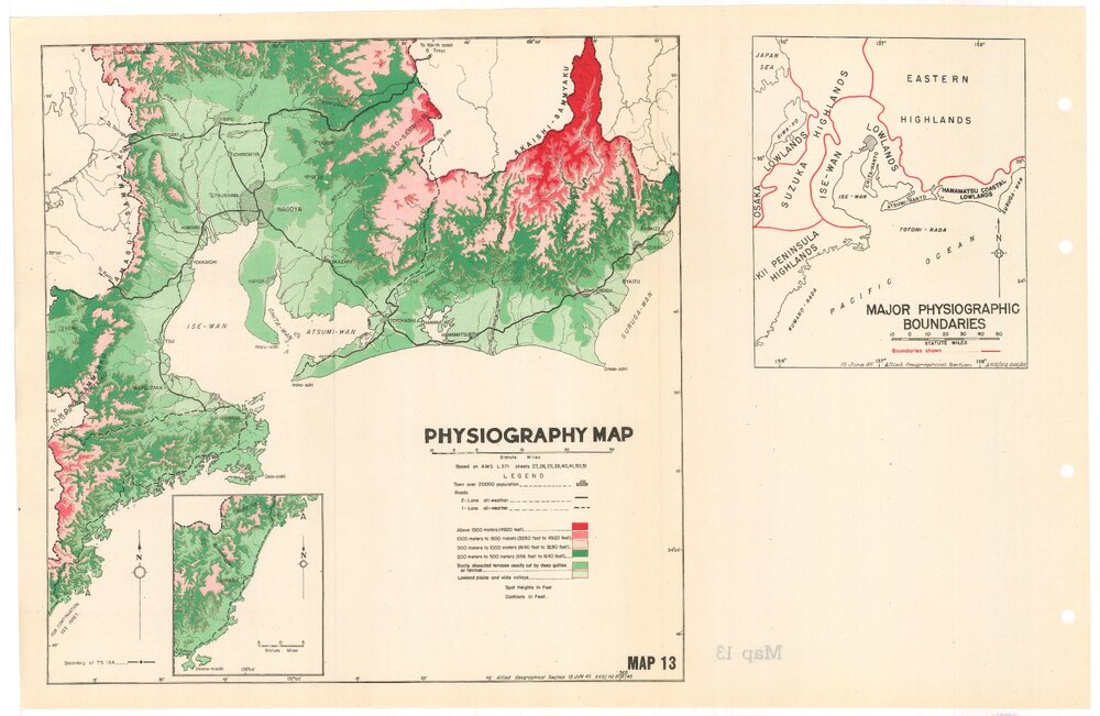 Allied Geographical Section South West Pacific Area Terrain Studies
