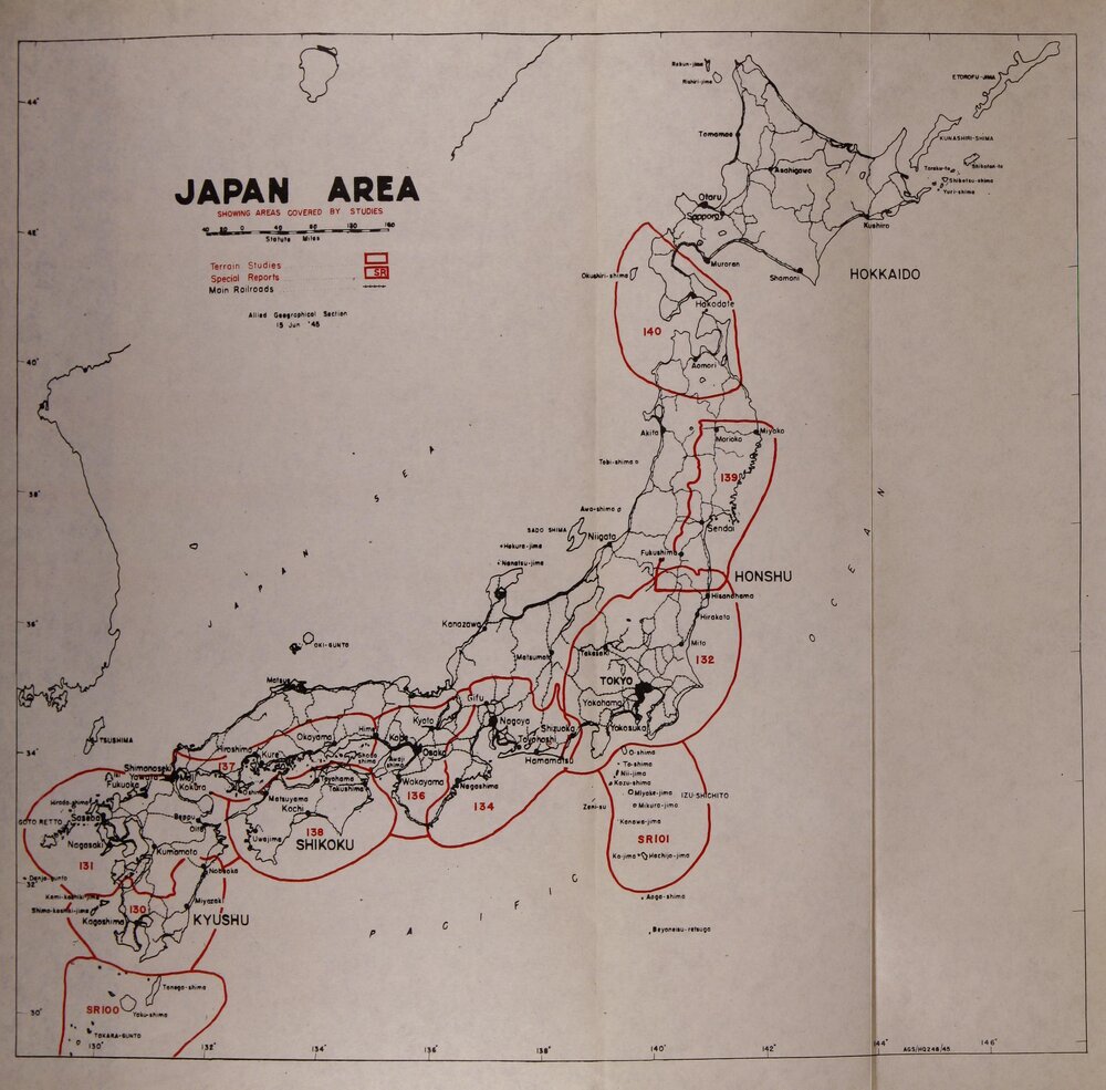 Allied Geographical Section South West Pacific Area Terrain Studies