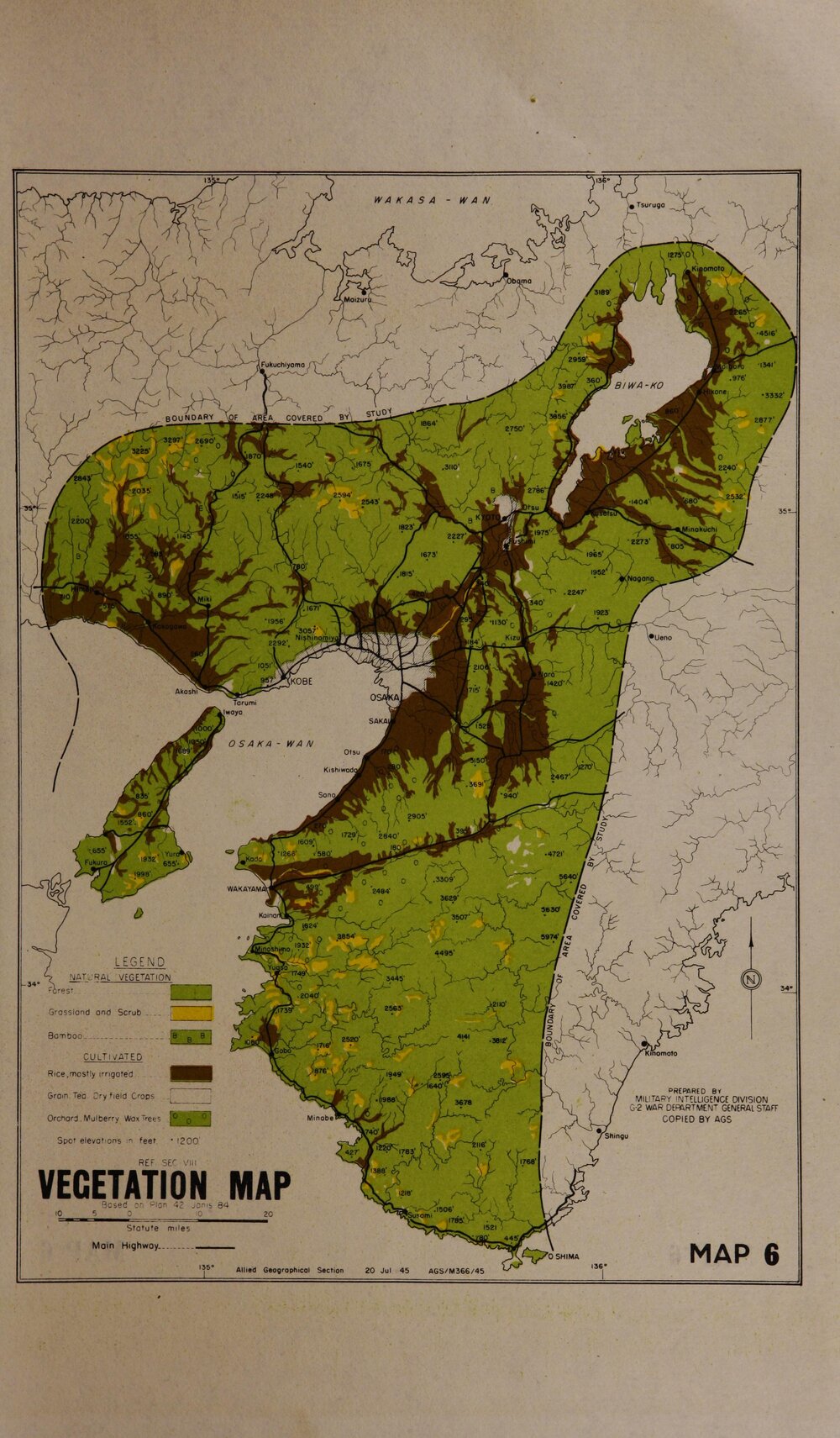 Allied Geographical Section South West Pacific Area Terrain Studies