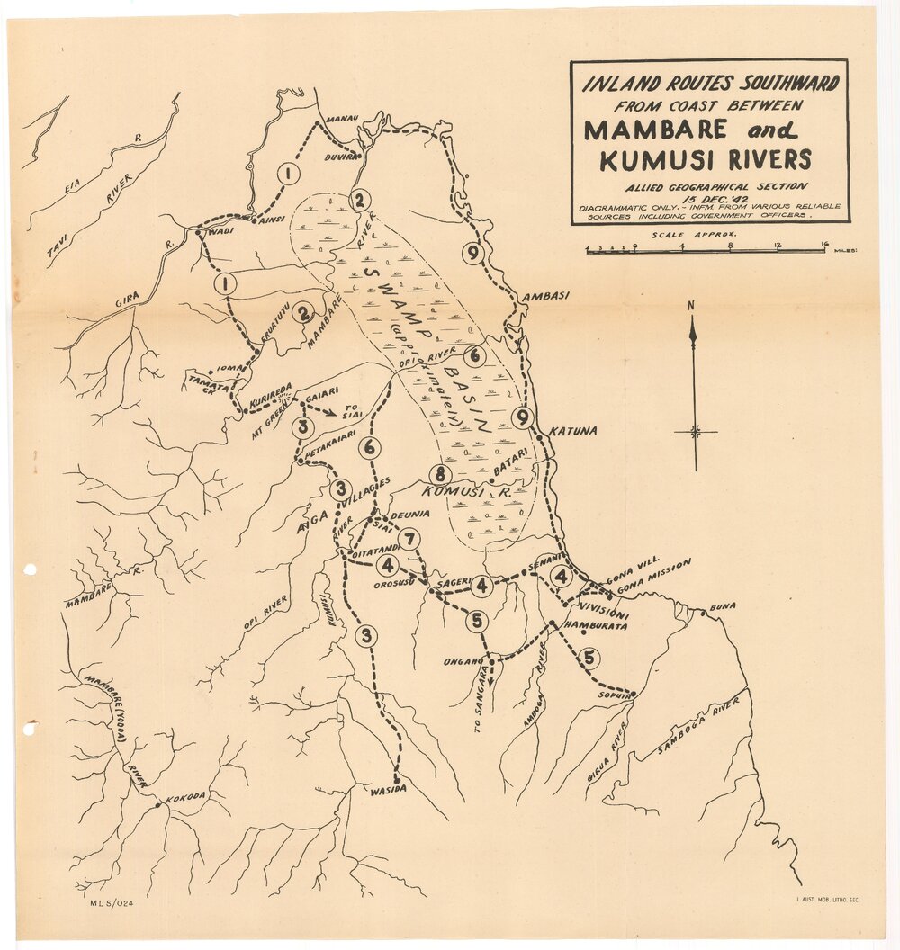 Allied Geographical Section South West Pacific Area Terrain Studies