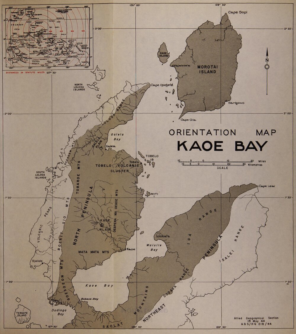 Allied Geographical Section South West Pacific Area Terrain Studies
