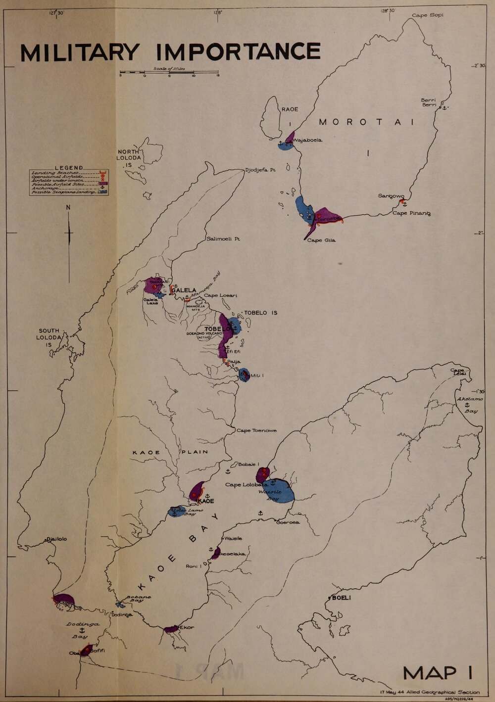 Allied Geographical Section South West Pacific Area Terrain Studies