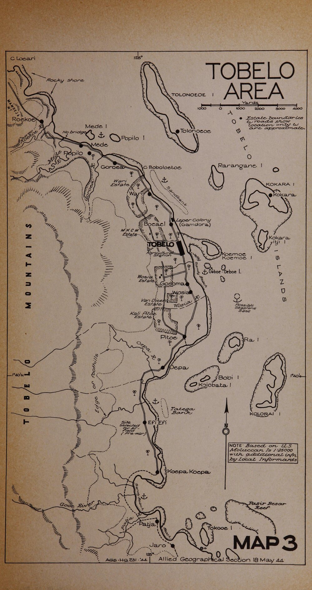 Allied Geographical Section South West Pacific Area Terrain Studies