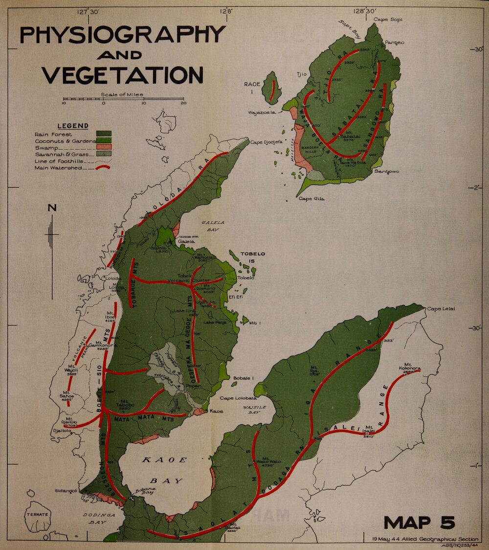 Allied Geographical Section South West Pacific Area Terrain Studies