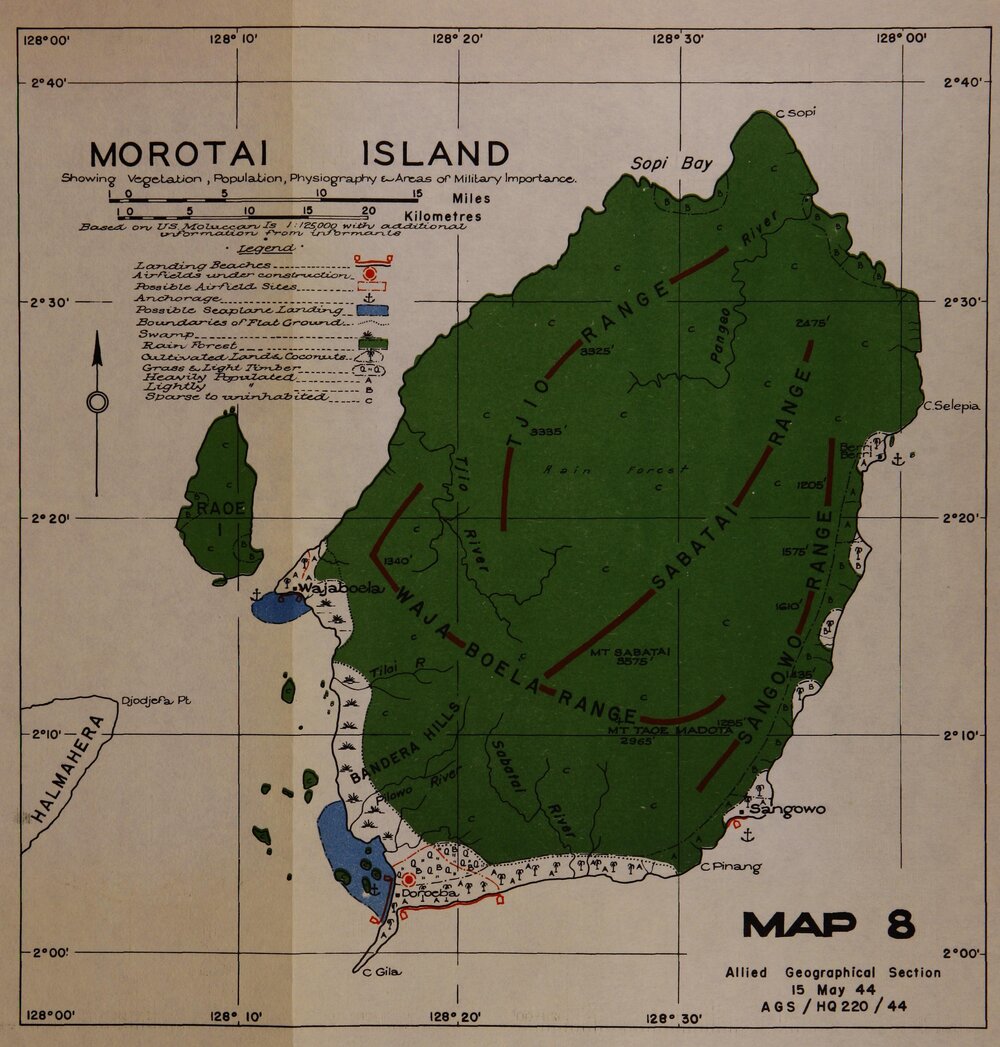 Allied Geographical Section South West Pacific Area Terrain Studies