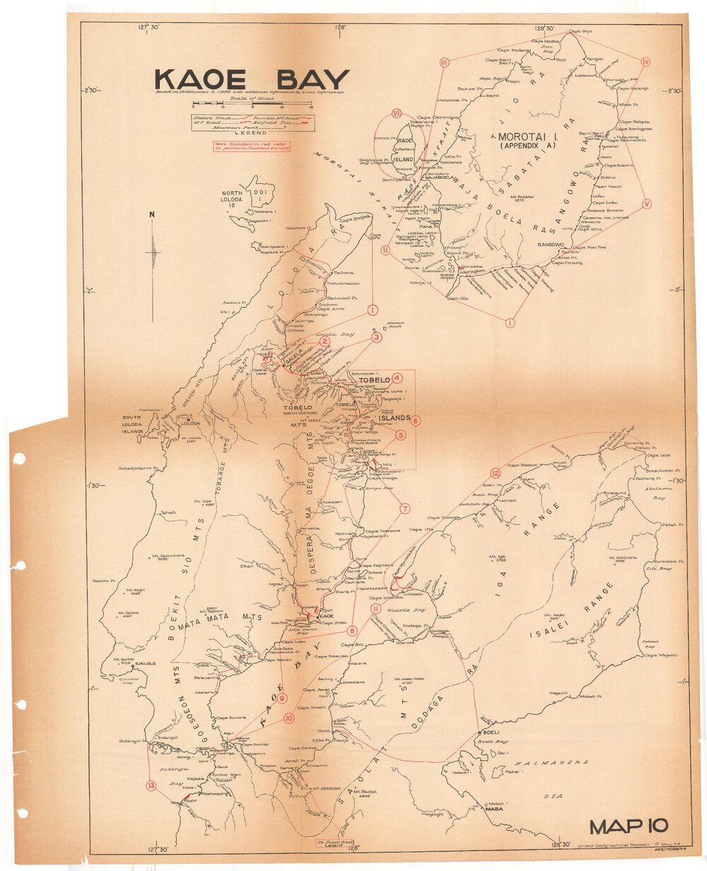 Allied Geographical Section South West Pacific Area Terrain Studies