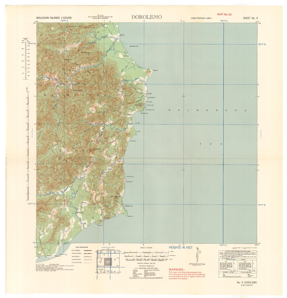 Allied Geographical Section South West Pacific Area Terrain Studies