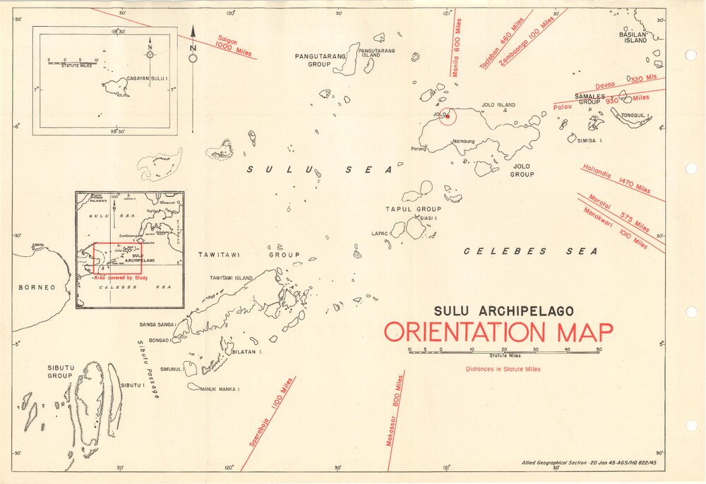 Allied Geographical Section South West Pacific Area Terrain Studies
