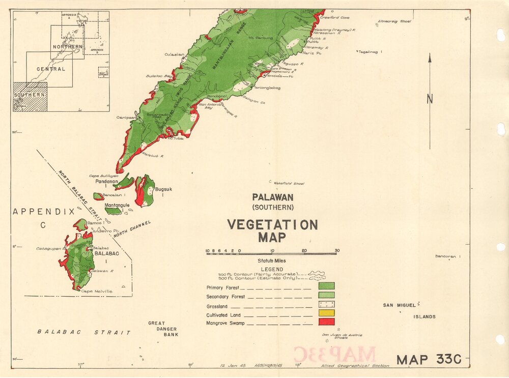 Allied Geographical Section South West Pacific Area Terrain Studies