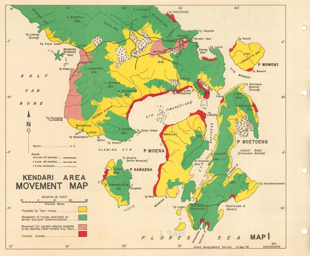 Allied Geographical Section South West Pacific Area Terrain Studies