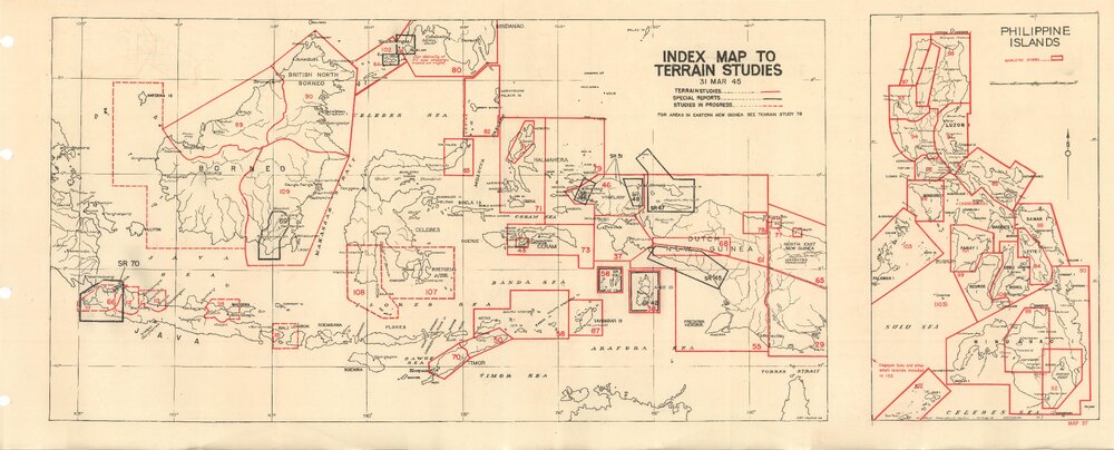 Allied Geographical Section South West Pacific Area Terrain Studies