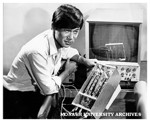 Patrick Sim, winner of 1982 IEEE award with prize-winning digital filter