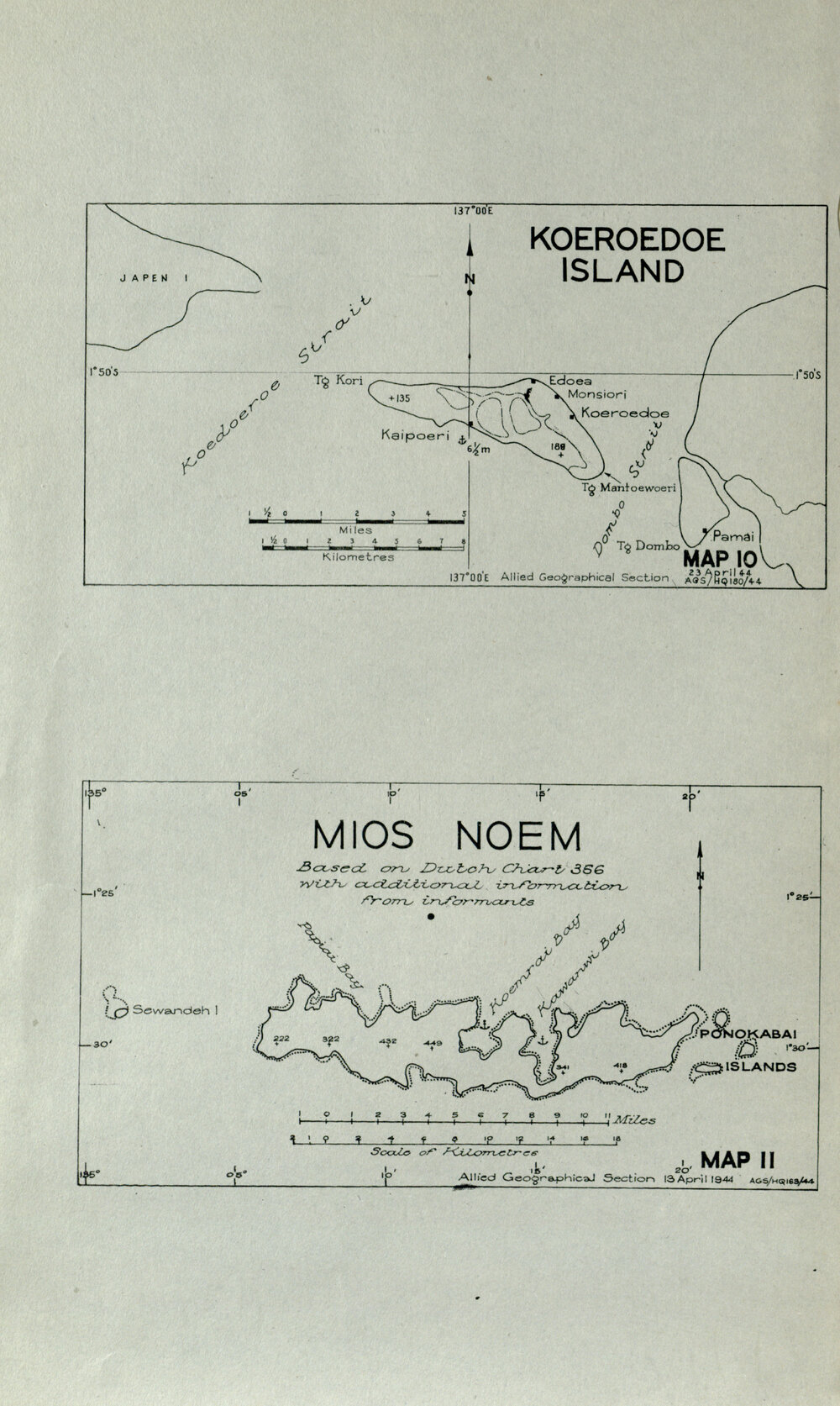 Allied Geographical Section: WWII South West Pacific Area Special Reports