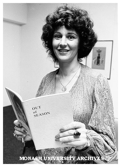 Poet and former student, Cecilia Morris