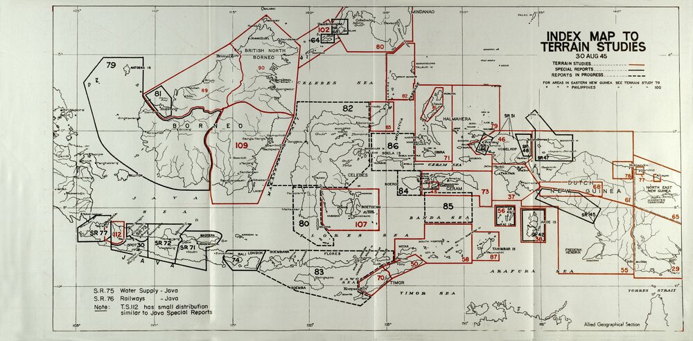 Allied Geographical Section: WWII South West Pacific Area Special Reports