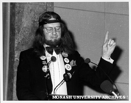 Willy Waller-Baxter (alias Campbell McComas) at Law School's 25th Anniversary