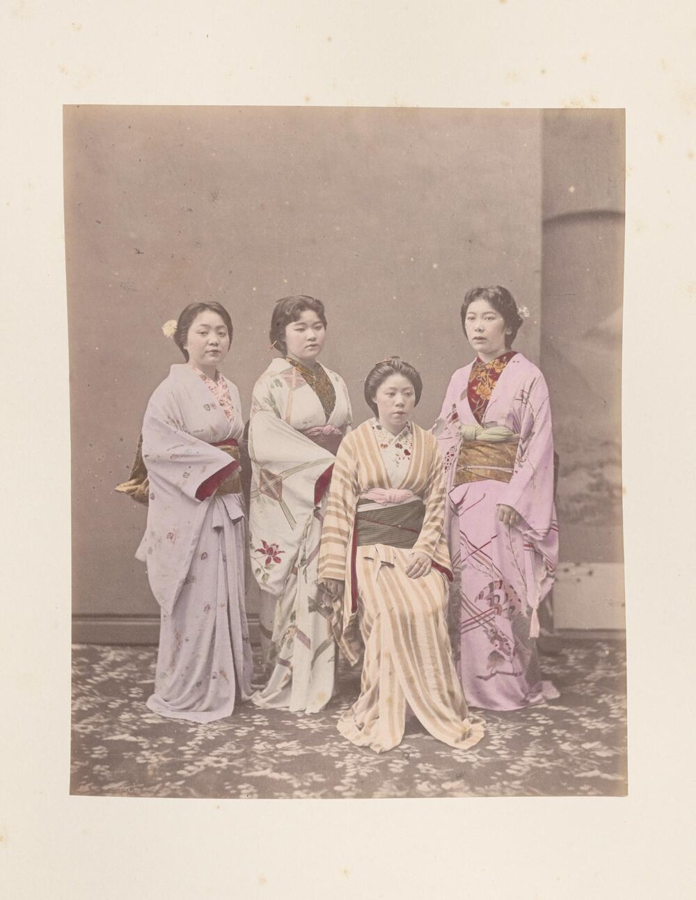Four women posing