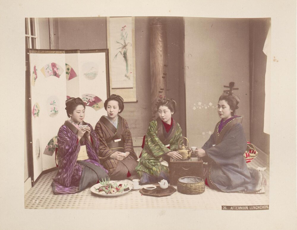 Afternoon lunchchon [sic]