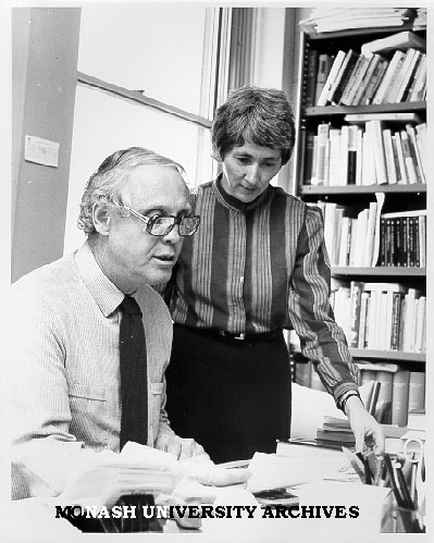 Co-authors Associate Professor Daniel Potts and wife Annette Potts