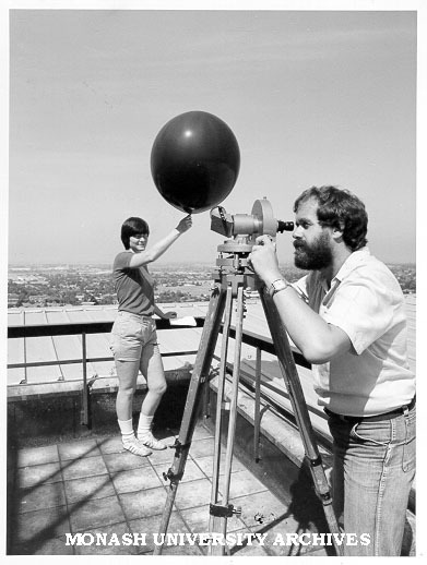 Dr Nigel Tapper researching effects of pollution on solar radiation