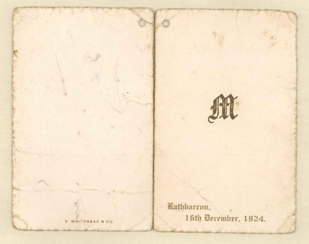 M, 16th December 1924