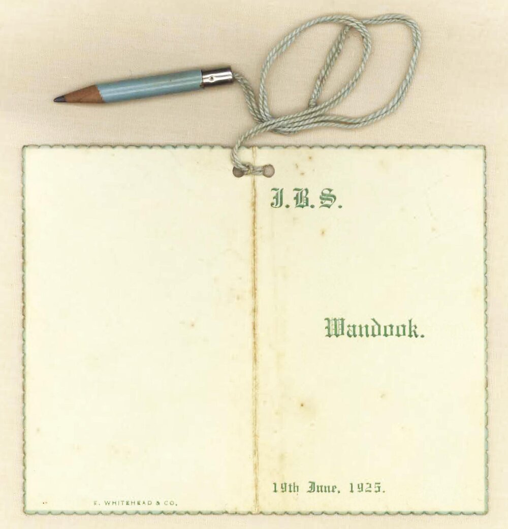 J.B.S. Wandook, 19th June 1925