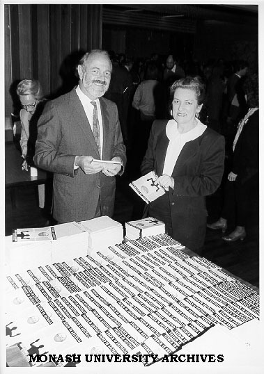 Launch of 'French in Australia', by French Embassy Cultural Counsellor, Mr Georges Zask and Ms Ann Morrow of Victorian Education Ministry