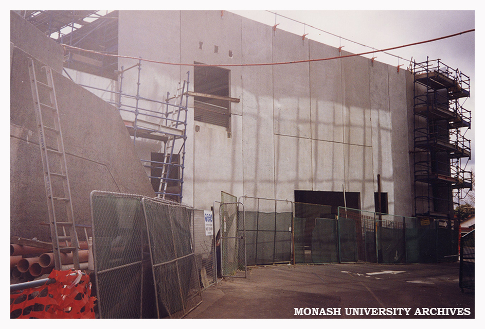 Week 46 of construction for the Art and Design Building at Caulfield Campus