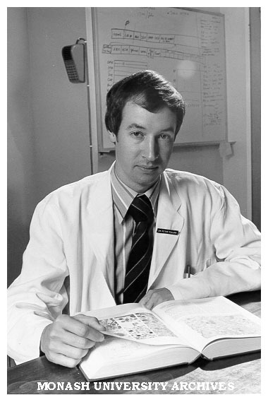 Endocrinologist Dr Peter Pullan, department of Medicine, Prince Henry's Hospital