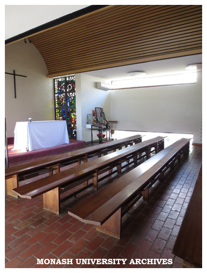 Small chapel, Religious Centre, Clayton campus