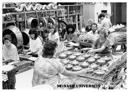 Orientation Day concert by Music department's gamelan orchestra