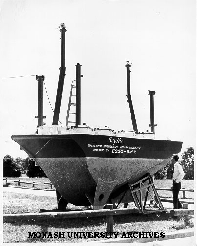 Dr Jon Hinwood and instrumentation platform - Scylla