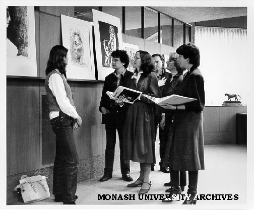 Visitors to Visual Arts department