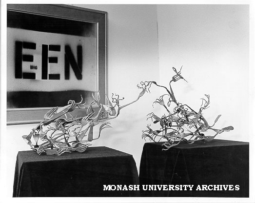 'Battle of the Plate' by Barry Humphries, from Irreverent Sculpture exhibition