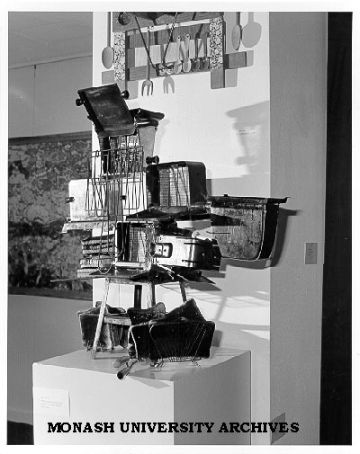 Design for proposed Cultural Centre by Humphries, Humphries and Humphries (1985 edition) at Irreverent Sculpture exhibition