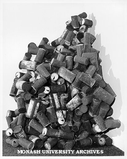 Les Kossatz's 'Spent Heap/Segment' at Irreverent Sculpture exhibition