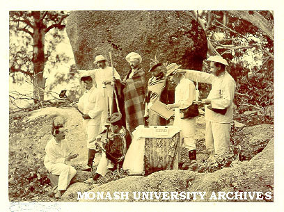 Members of Buffalo group at Mt Buffalo Chalet