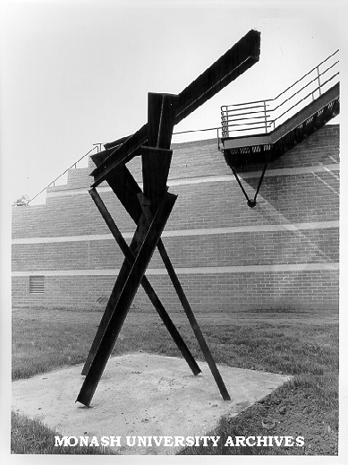 'There ought to be a law against it' by Clive Murray-White, outside north wall of Gallery Building