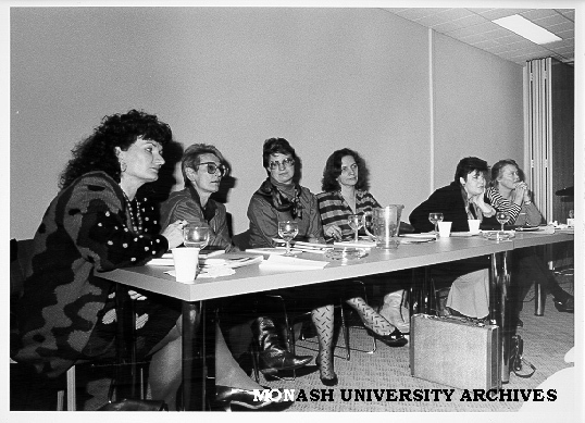 Speakers at symposium on feminism, co-hosted by Centre for Women's Studies and University Gallery