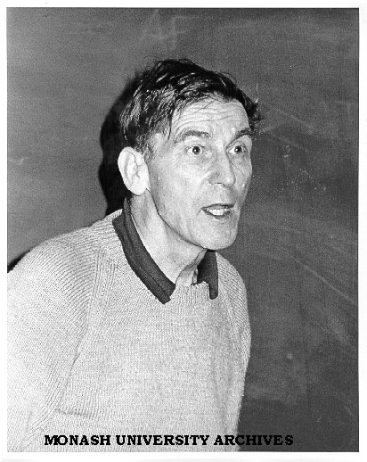 Professor Mike Cullen speaking at session of ANZAAS Festival of Science, August 1985