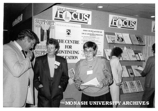 Centre for Continuing Education exhibition stand