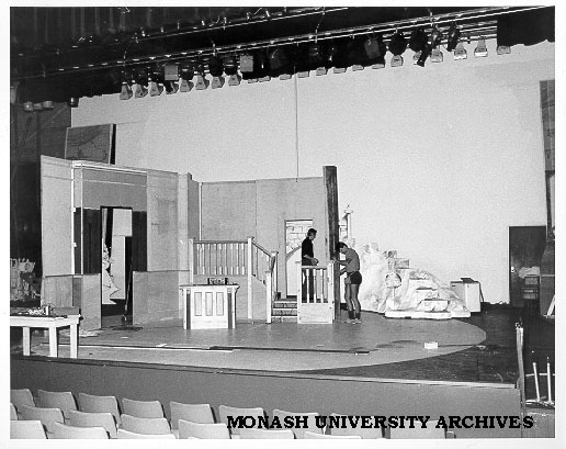 Bookshop interior for 'Down an Alley Filled With Cats'